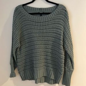 Express women’s sweater, size s, green